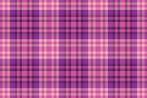 Plaid Vektor Muster von nahtlos Textil- Textur mit ein Tartan Hintergrund prüfen Stoff.