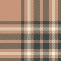 kariertes Karomuster. nahtlose Stoffstruktur. Tartan-Textildruck. vektor