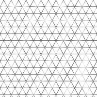 svart och vit lutning trianglar mönster isolerat på vit bakgrund vektor