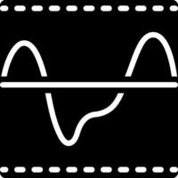 solide Symbol zum Schwelle vektor