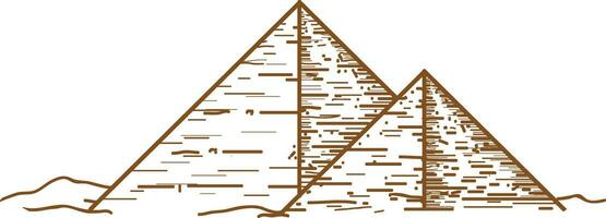 Pyramiden Vektor Design