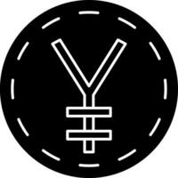 japanisch Yen Vektor Symbol Design