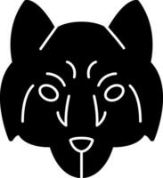 Arktis Wolf Vektor Symbol Design
