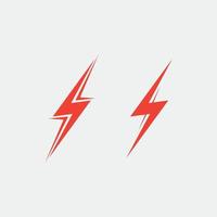 Blitz elektrische Vektor Blitz Symbol und Symbole