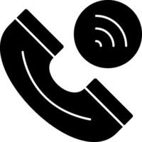 Telefonanruf-Vektor-Icon-Design vektor