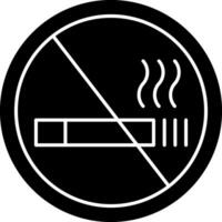 Nichtraucher-Vektor-Icon-Design vektor
