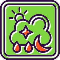 Wetter App Vektor Symbol Design