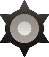 Shuriken Vektor Symbol Design