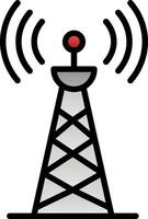 Radio Turm Vektor Symbol Design