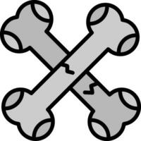 Knochen Vektor Symbol Design