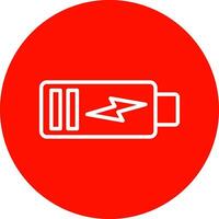 Batterie aufladen Vektor Symbol Design