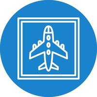 Flughafen-Vektor-Icon-Design vektor