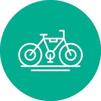 Fahrrad-Vektor-Icon-Design vektor