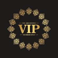 eleganter VIP-Ornament-Hintergrund vektor