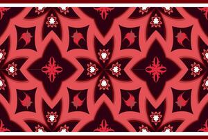 ethnisch abstrakt ikat.nahtlos Muster im tribal.aztec geometrisch Muster zum beschwingt Farbe.bunt geometrisch Stickerei zum Textilien, Stoff, Kleidung, Hintergrund, Batik, Strickwaren, Mode vektor