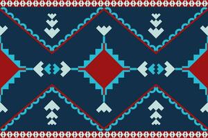 ethnisch Illustration Vektor.bunt asiatisch Stil Blumen- Muster.abstrakt ethnisch aztekisch geometrisch Muster Design zum Hintergrund.Damast Stil Muster zum Textil- und Dekoration. vektor