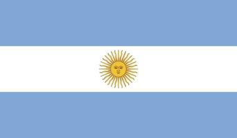 argentinas flagga vektor