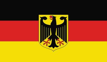 Flagge von Deutschland vektor