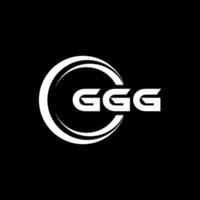 ggg logotyp design, inspiration för en unik identitet. modern elegans och kreativ design. vattenmärke din Framgång med de slående detta logotyp. vektor