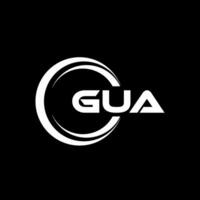 gua logotyp design, inspiration för en unik identitet. modern elegans och kreativ design. vattenmärke din Framgång med de slående detta logotyp. vektor