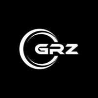 grz logotyp design, inspiration för en unik identitet. modern elegans och kreativ design. vattenmärke din Framgång med de slående detta logotyp. vektor