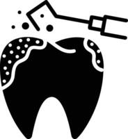 tand tandläkare ikon symbol bild vektor. illustration av de dental medicin symbol design grafisk bild vektor