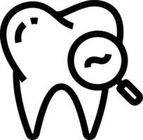 tand tandläkare ikon symbol bild vektor. illustration av de dental medicin symbol design grafisk bild vektor