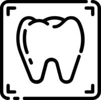 tand tandläkare ikon symbol bild vektor. illustration av de dental medicin symbol design grafisk bild vektor