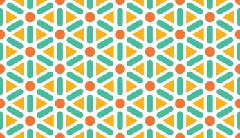 abstraktes Muster. Dreieck Hintergrund. helle Farben Muster-Vektor-Illustration vektor