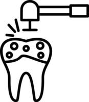 tand tandläkare ikon symbol bild vektor. illustration av de dental medicin symbol design grafisk bild vektor