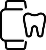 tand tandläkare ikon symbol bild vektor. illustration av de dental medicin symbol design grafisk bild vektor