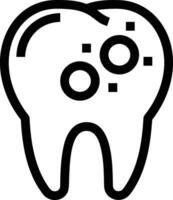 Zahn Zahnarzt Symbol Symbol Bild Vektor. Illustration von das Dental Medizin Symbol Design Grafik Bild vektor