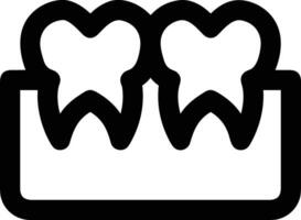 tand tandläkare ikon symbol bild vektor. illustration av de dental medicin symbol design grafisk bild vektor