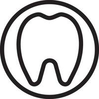 tand tandläkare ikon symbol bild vektor. illustration av de dental medicin symbol design grafisk bild vektor