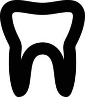 Zahn Zahnarzt Symbol Symbol Bild Vektor. Illustration von das Dental Medizin Symbol Design Grafik Bild vektor