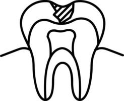 tand tandläkare ikon symbol bild vektor. illustration av de dental medicin symbol design grafisk bild vektor