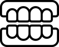 tand tandläkare ikon symbol bild vektor. illustration av de dental medicin symbol design grafisk bild vektor