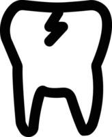 tand tandläkare ikon symbol bild vektor. illustration av de dental medicin symbol design grafisk bild vektor