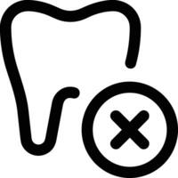 Zahn Zahnarzt Symbol Symbol Bild Vektor. Illustration von das Dental Medizin Symbol Design Grafik Bild vektor