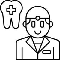 Zahn Zahnarzt Symbol Symbol Bild Vektor. Illustration von das Dental Medizin Symbol Design Grafik Bild vektor