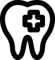 Zahn Zahnarzt Symbol Symbol Bild Vektor. Illustration von das Dental Medizin Symbol Design Grafik Bild vektor