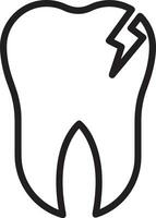 tand tandläkare ikon symbol bild vektor. illustration av de dental medicin symbol design grafisk bild vektor