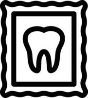 Zahn Zahnarzt Symbol Symbol Bild Vektor. Illustration von das Dental Medizin Symbol Design Grafik Bild vektor