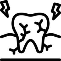 Zahn Zahnarzt Symbol Symbol Bild Vektor. Illustration von das Dental Medizin Symbol Design Grafik Bild vektor