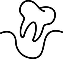 tand tandläkare ikon symbol bild vektor. illustration av de dental medicin symbol design grafisk bild vektor