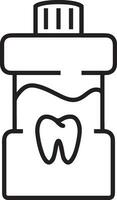 tand tandläkare ikon symbol bild vektor. illustration av de dental medicin symbol design grafisk bild vektor