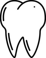 tand tandläkare ikon symbol bild vektor. illustration av de dental medicin symbol design grafisk bild vektor