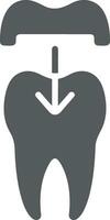 tand tandläkare ikon symbol bild vektor. illustration av de dental medicin symbol design grafisk bild vektor