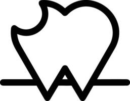 Zahn Zahnarzt Symbol Symbol Bild Vektor. Illustration von das Dental Medizin Symbol Design Grafik Bild vektor