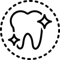 tand tandläkare ikon symbol bild vektor. illustration av de dental medicin symbol design grafisk bild vektor